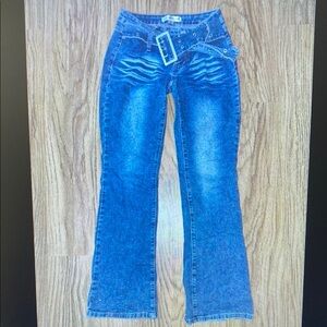 Chic Blue Flare Women's Jeans